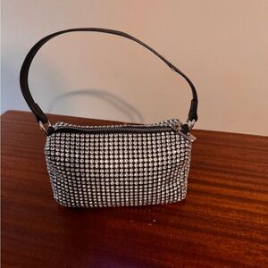 Like new rhinestone evening bag